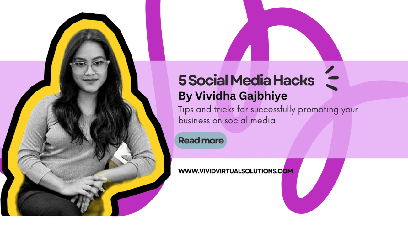 Vividha Gajbhiye Founder of Vivid virtual solutions